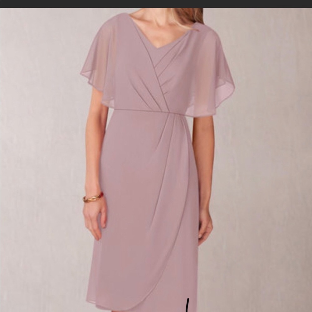 Mother of the bride dress, bridesmaid Dusty  Rose